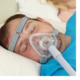 F5-bmc-Full-face-mask F5 BMC full face CPAP mask covering nose and mouth with adjustable headgear, soft silicone cushion, and secure fit for sleep apnea therapy.